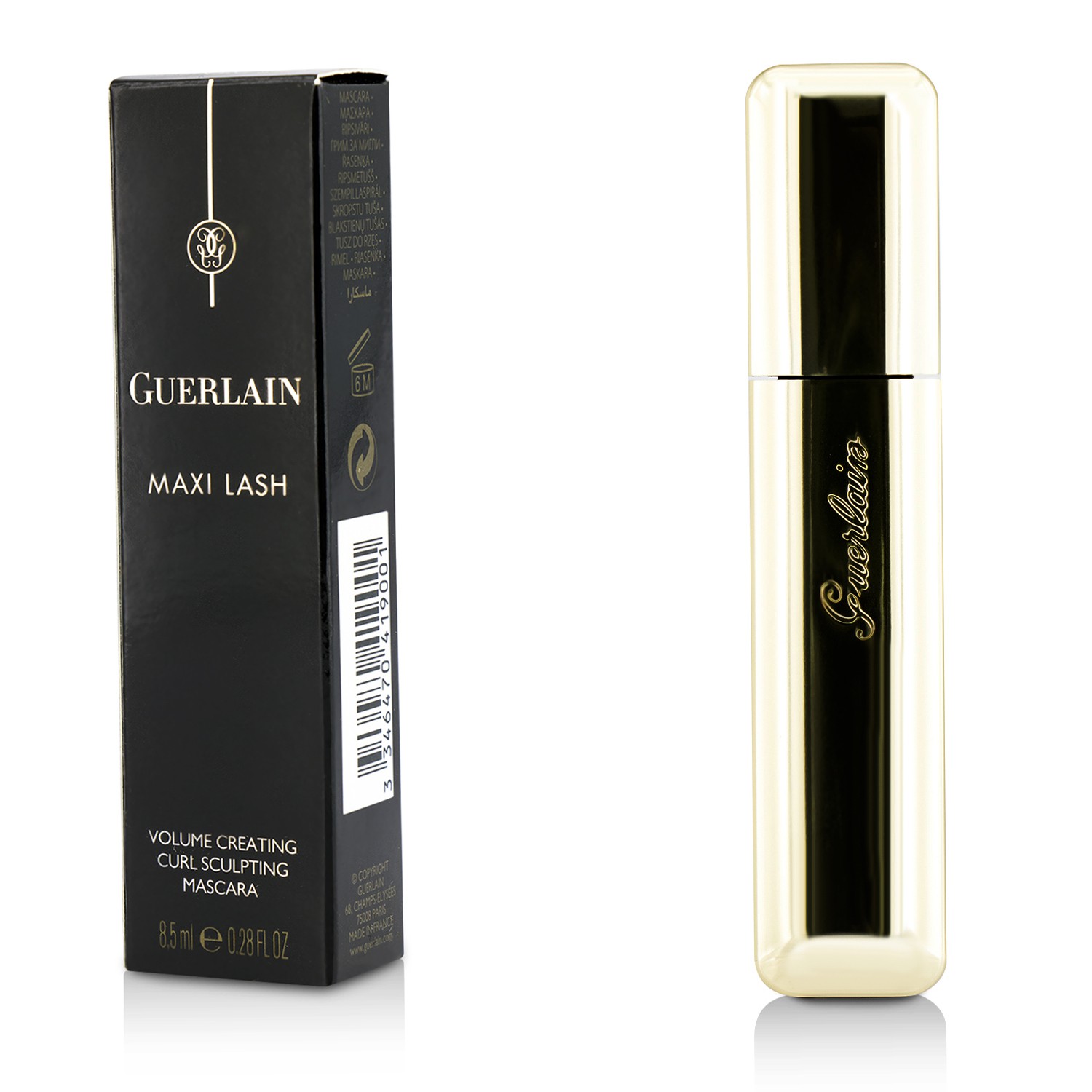 겔랑 Guerlain 맥시 래쉬 볼륨 크리에이팅 컬 스컬팅 마스카라 8.5ml/0.28oz