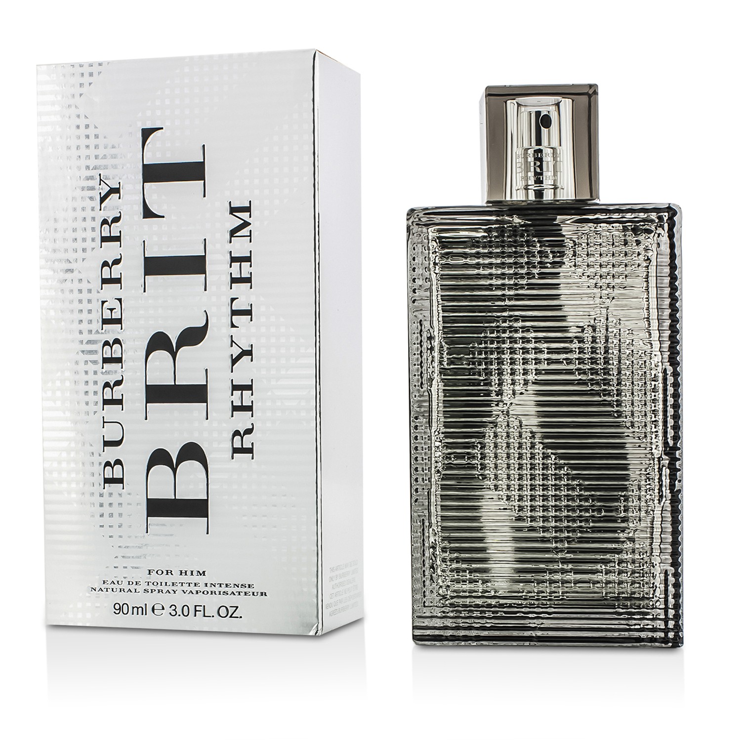 Burberry Brit Rhythm Intense Eau De Toilette Spray 90ml/3oz