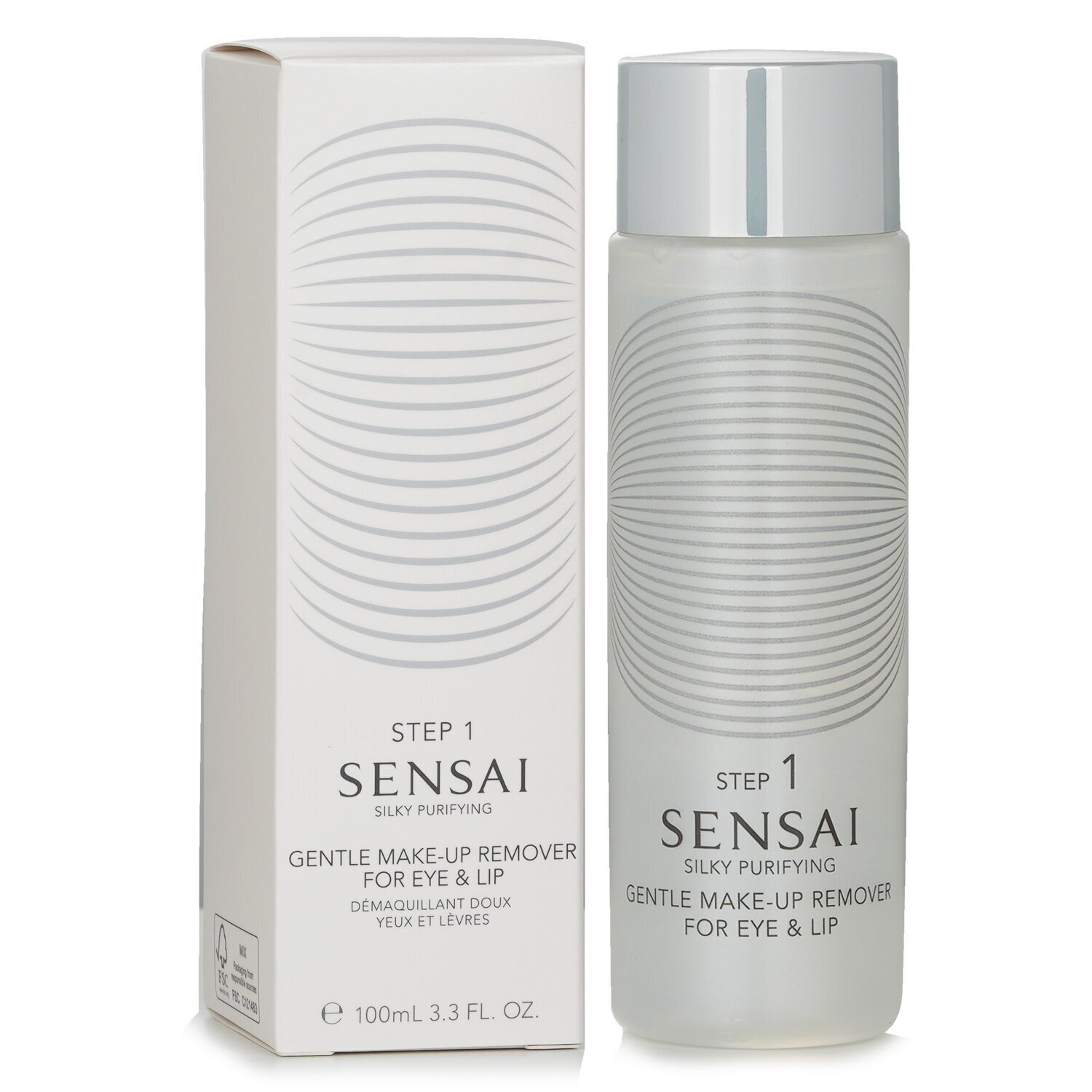 Kanebo Sensai Silky Saflaşdıran Zərif makiyaj Təmizləyici Göz və Dodaqlar Üçün 100ml/3.4oz