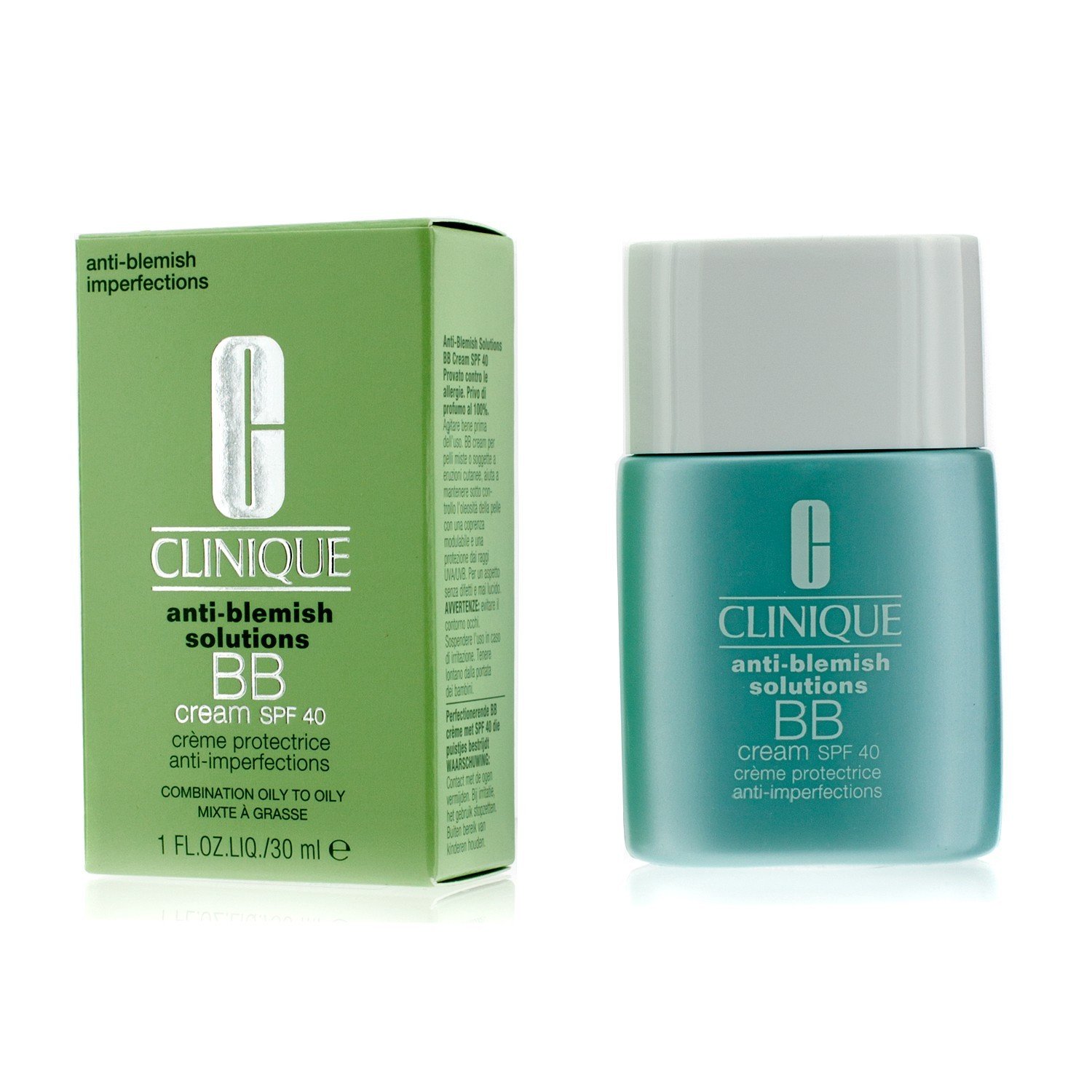 Clinique Anti-Blemish Solutions BB Cream SPF 40 - Light Medium (Combination Oily to Oily) 30ml/1oz