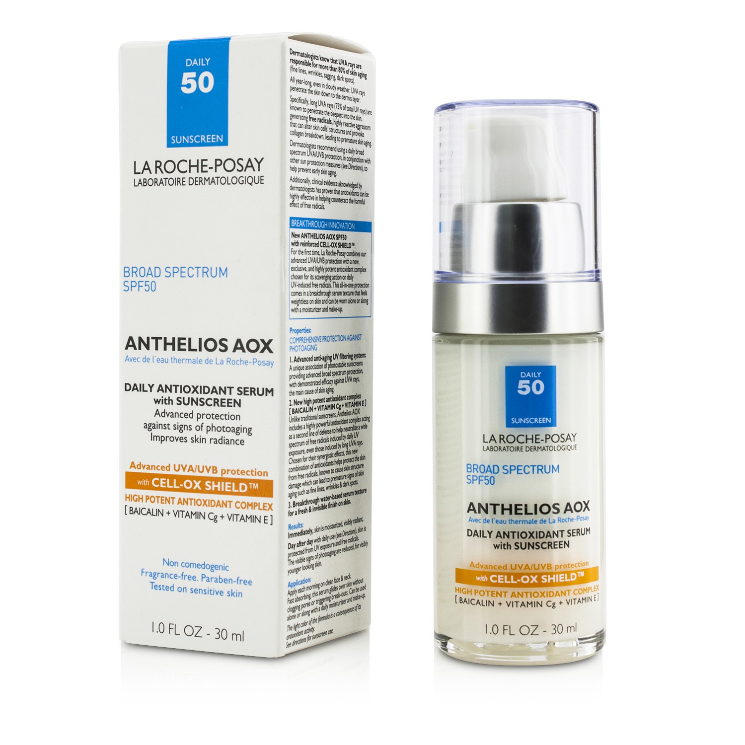 La Roche Posay Anthelios 50 AOX Serum 16796 1oz