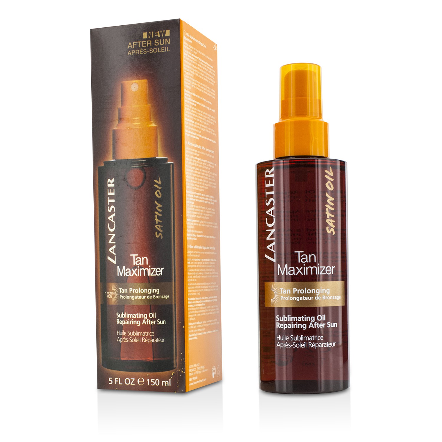 Lancaster Tan Maximizer Sublimating Oil Repairing After Sun 150ml/5oz