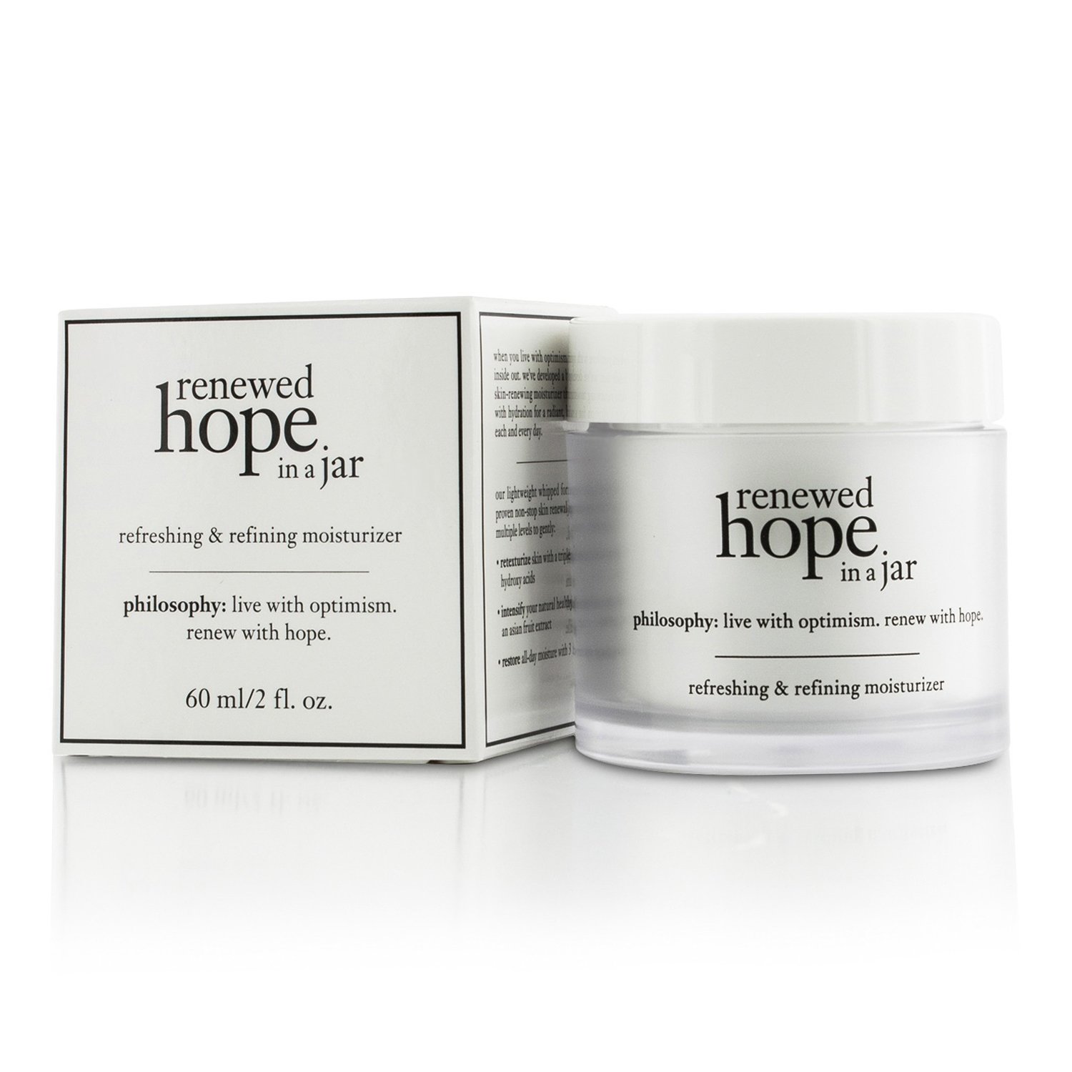 Philosophy Renewed Hope In A Jar Refreshing & Refining Moisturizer 60ml/2oz