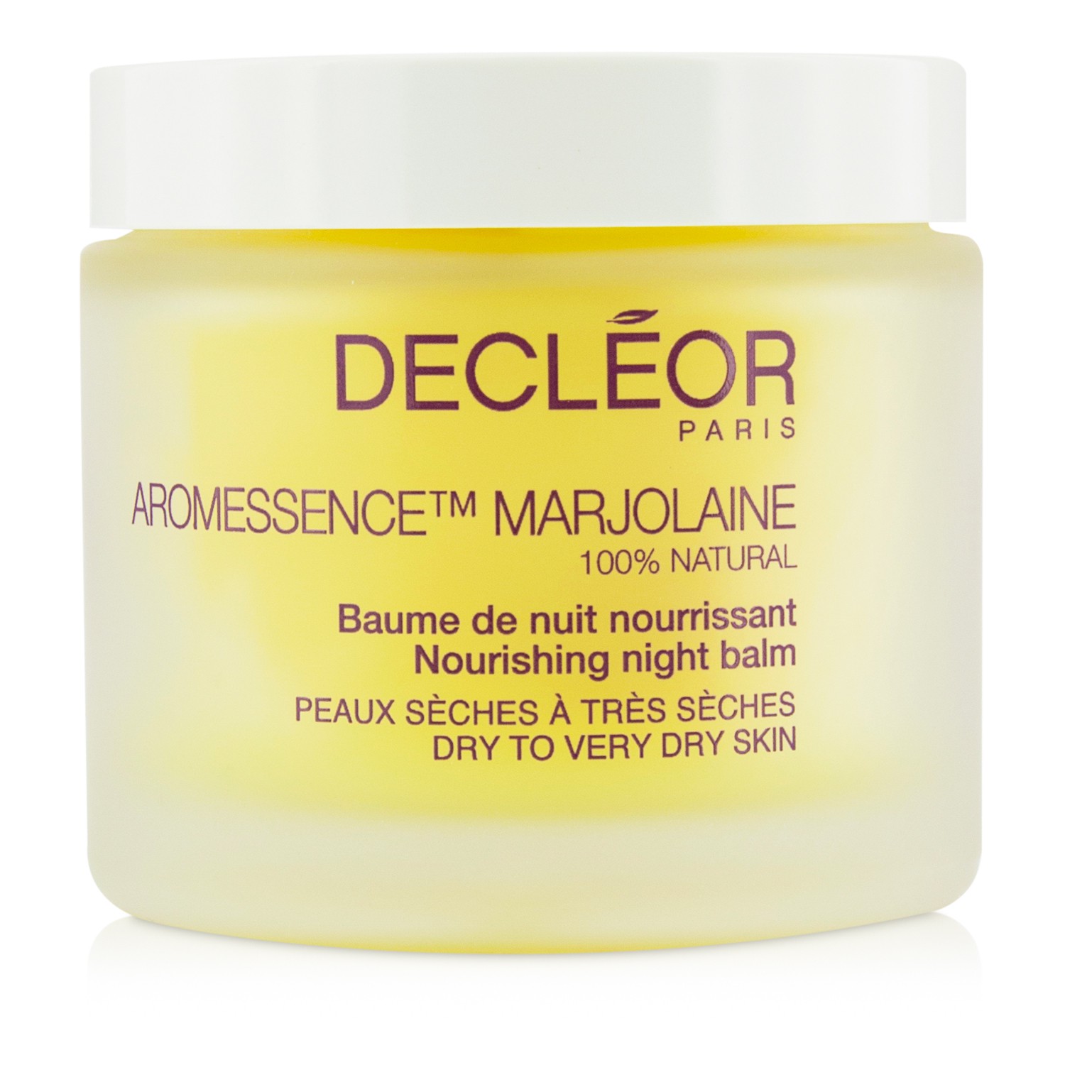 Decleor บาล์มกลางคืน Aromessence Marjolaine Nourishing Night Balm (สำหรับผิวแห้งและผิวแห้งมาก ขนาดร้านเสริมสวย) 100ml/3.1oz