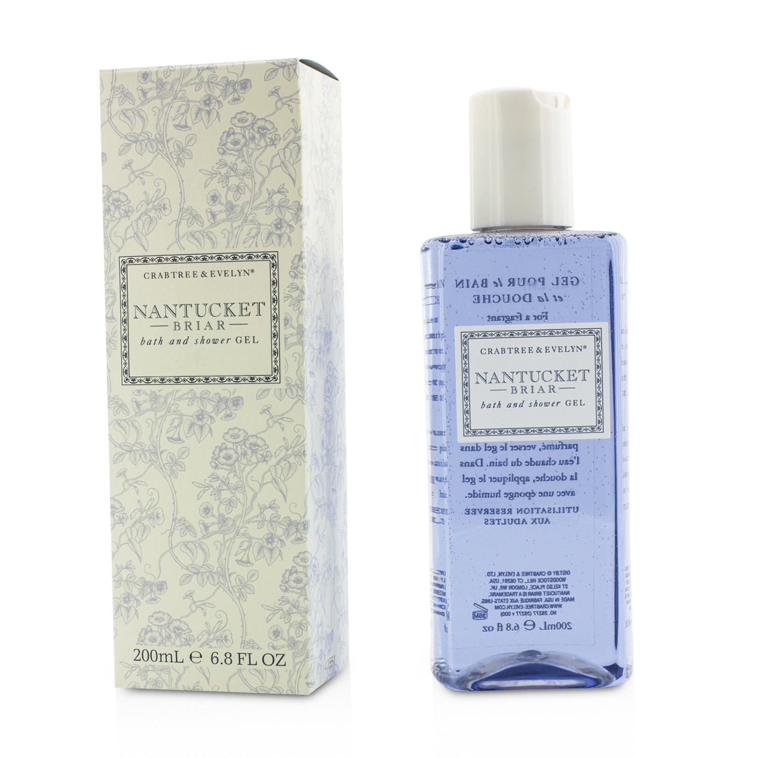 Crabtree & Evelyn Nantucket Briar Bath & Shower Gel 200ml/6.8oz