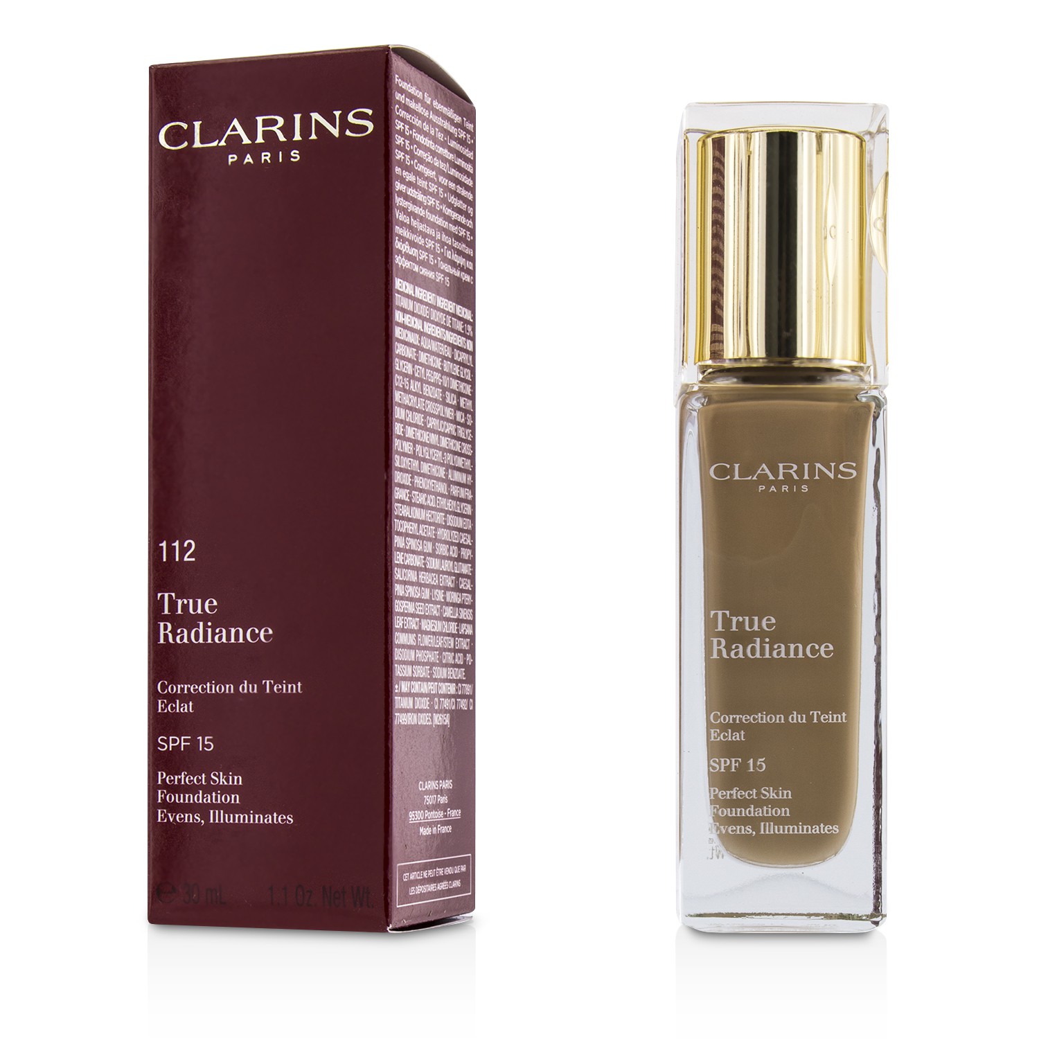 Clarins True Radiance Foundation SPF15 30ml/1.1oz