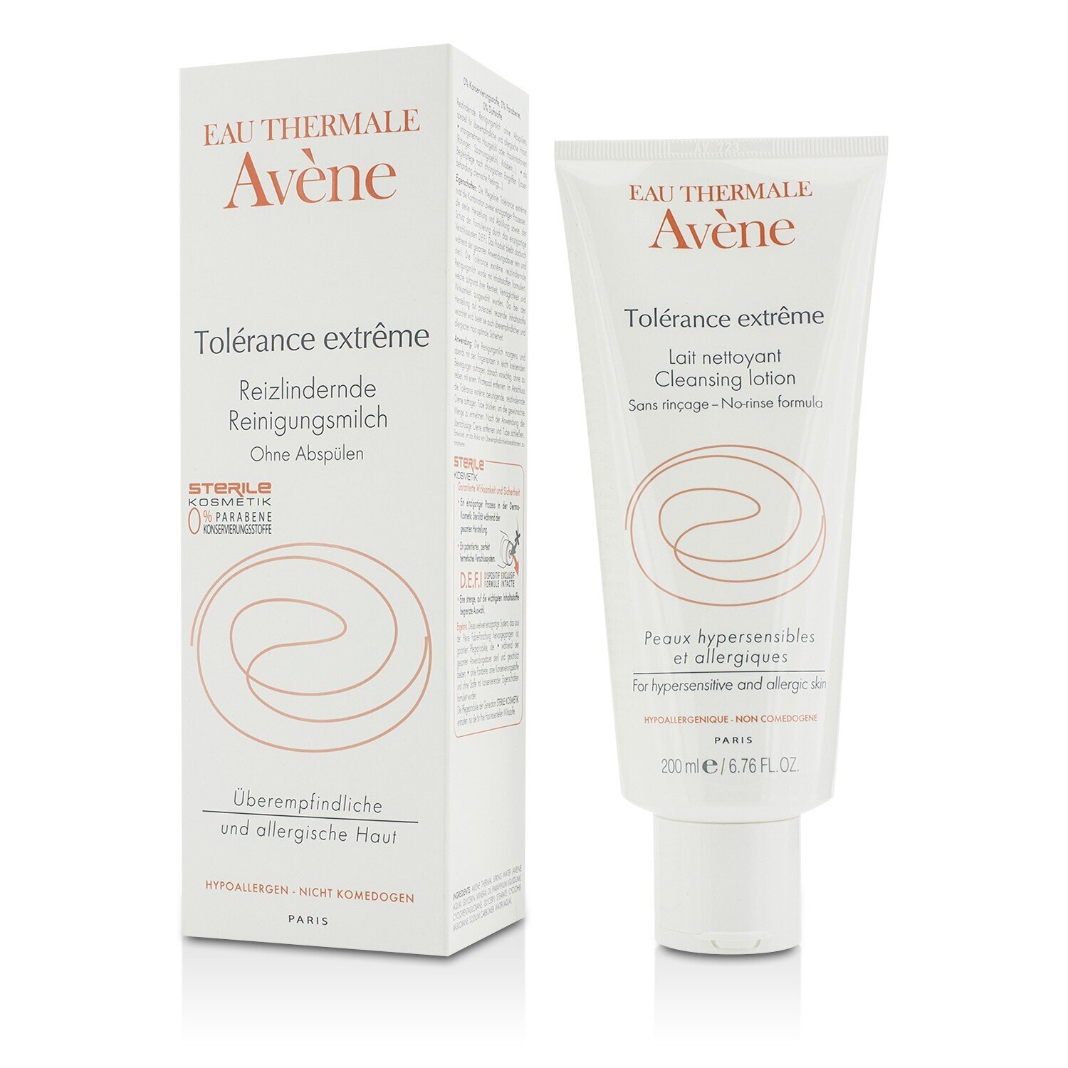 Avene Tolerance Extreme Cleansing Lotion (For Hypersensitive & Allergic Skin) 200ml/6.76oz