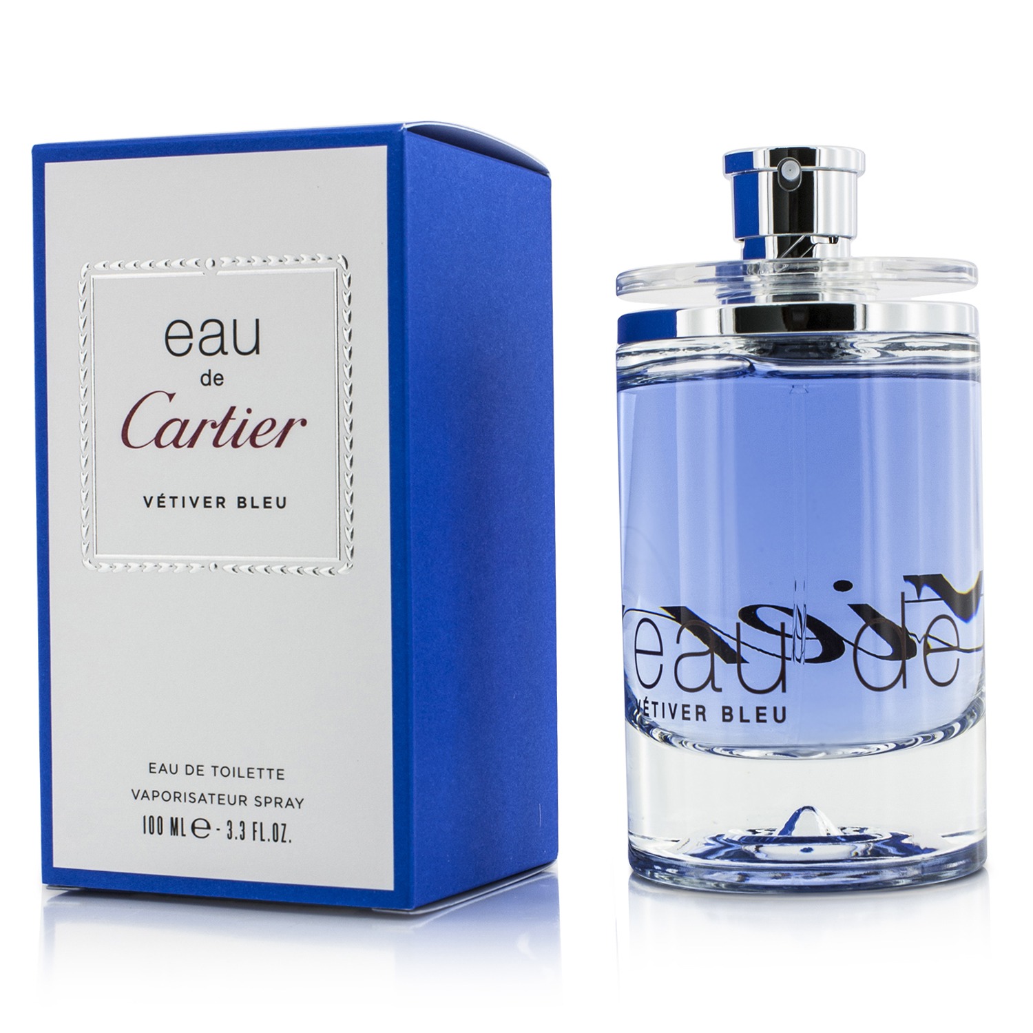 Cartier Eau De Cartier Vetiver Bleu EDT Sprey 100ml/3.3oz