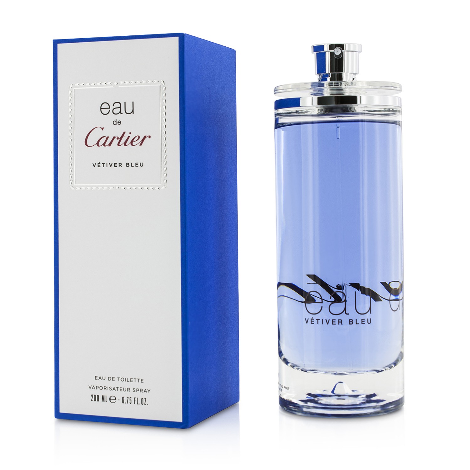 卡地亚 Cartier 心之水悠蓝男士淡香水喷雾 200ml/6.75oz