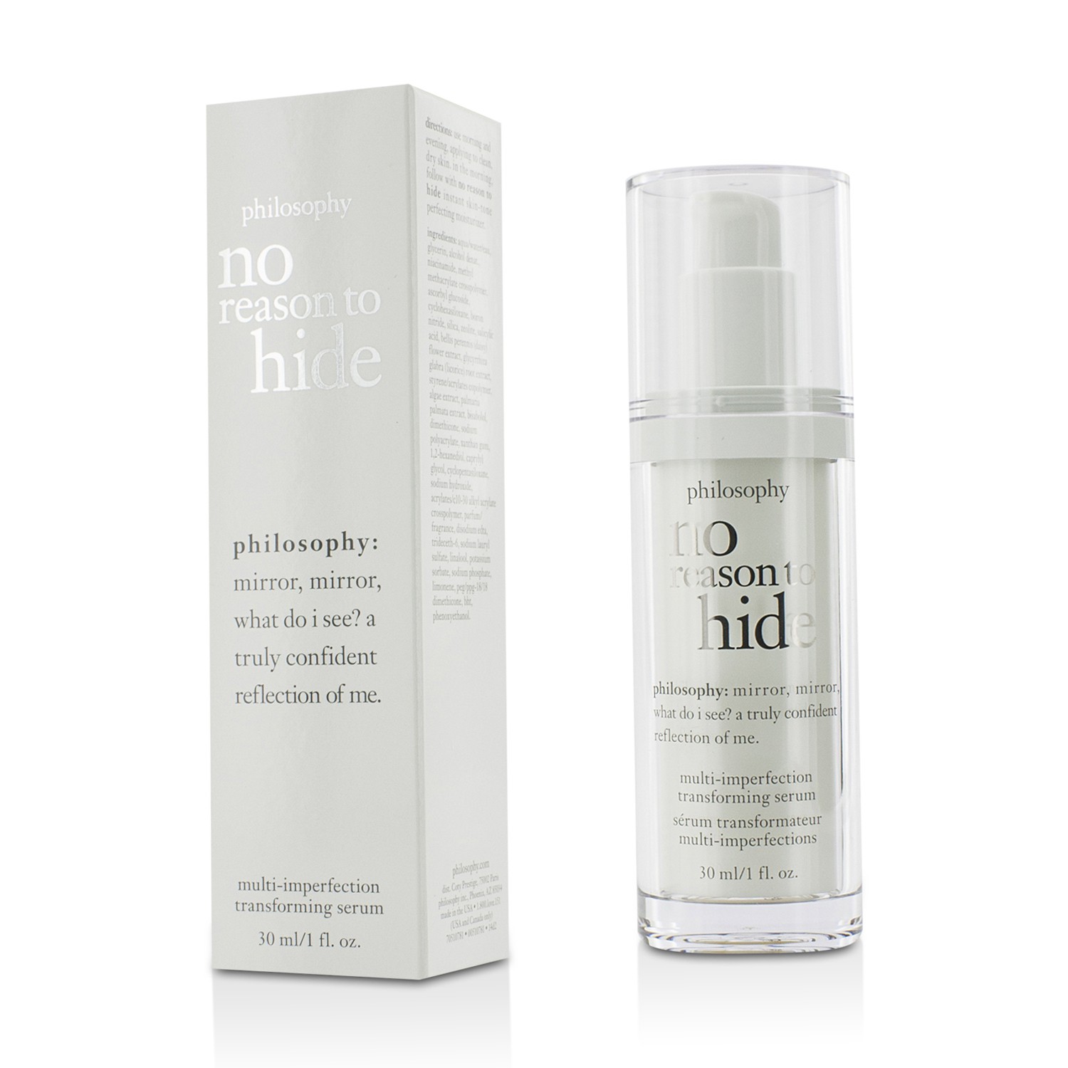 Philosophy No Reason To Hide Multi-imperfection Transforming Serum 30ml/1oz