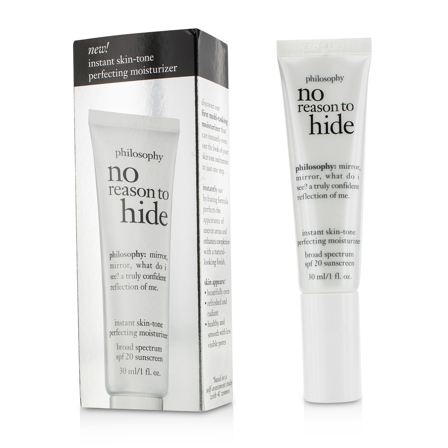 Philosophy No Reason To Hide Instant Skin-tone Perfecting Moisturizer SPF 20 - Medium 30ml/1oz