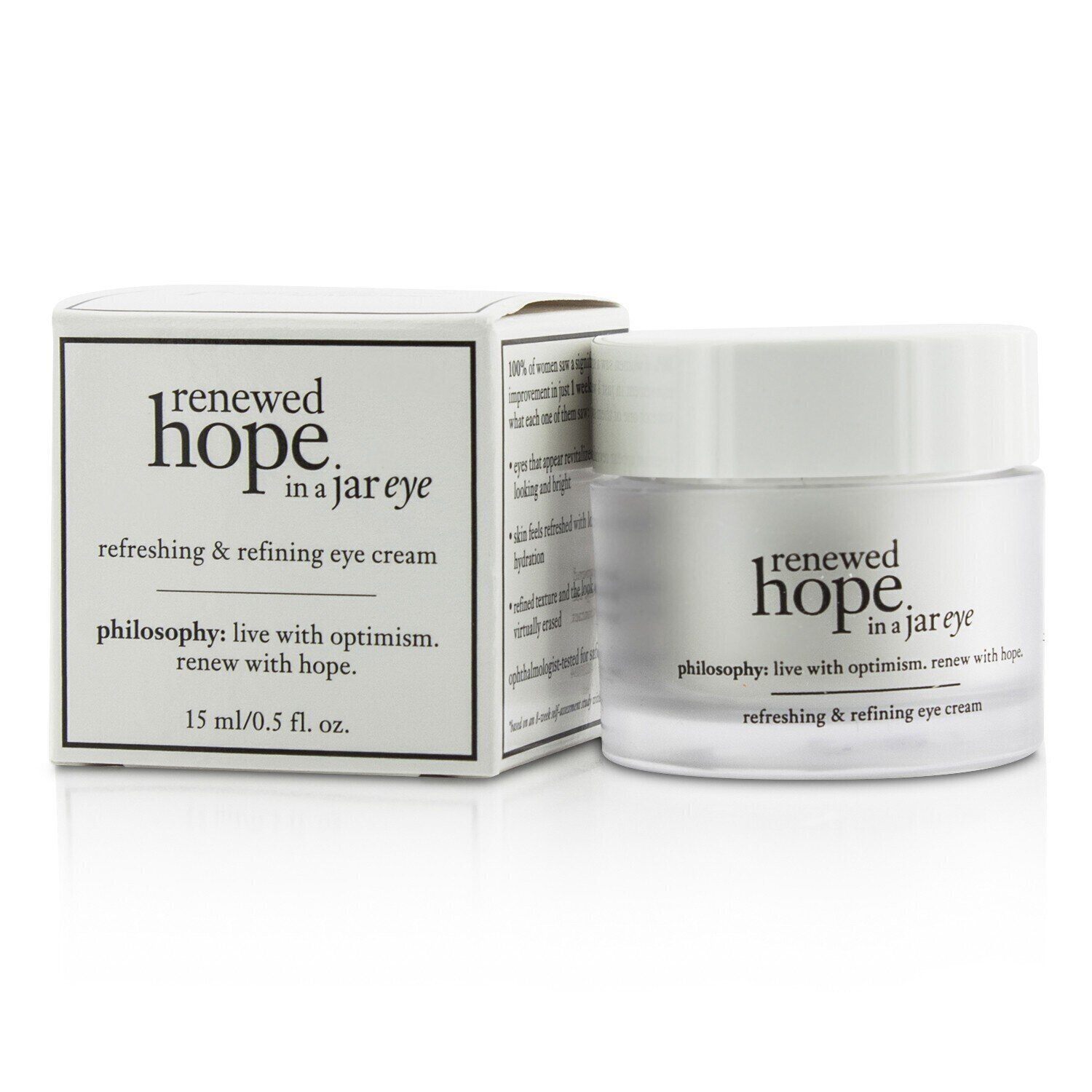 Philosophy Renewed Hope In a Jar Освежающий и Разглаживающий Крем для Век 15ml/0.5oz