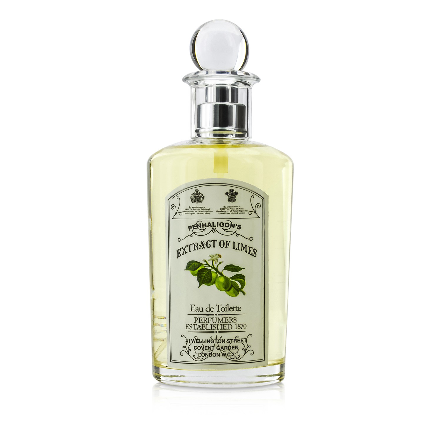 潘海利根 Penhaligon's 青柠萃取淡香水喷雾(无丝带) 100ml/3.4oz