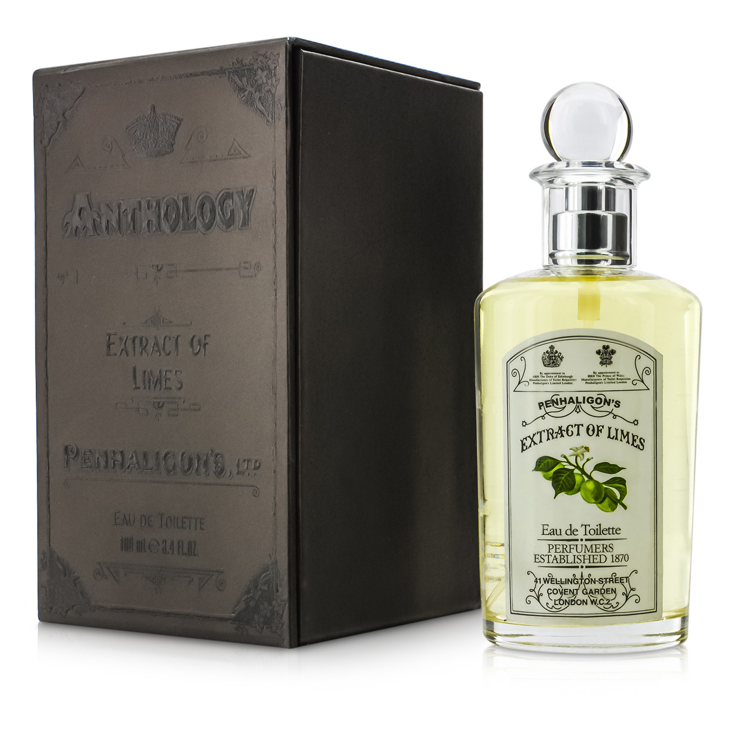 潘海利根 Penhaligon's 青柠萃取淡香水喷雾(无丝带) 100ml/3.4oz