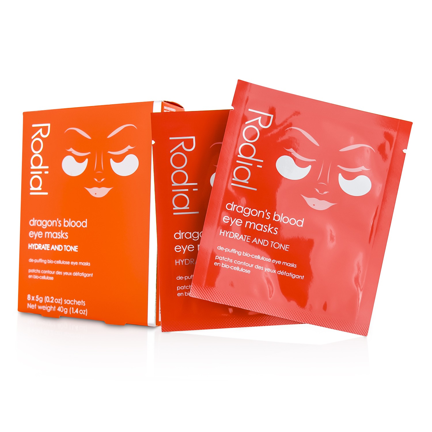 Rodial Dragon's Blood Eye Masks 8x5g/0.2oz