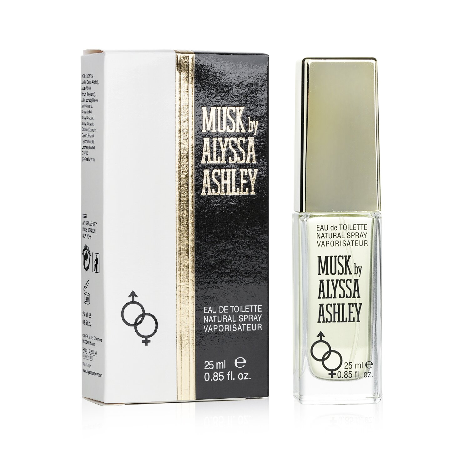 Alyssa Ashley Musk Eau De Toilette Spray 25ml/0.85oz