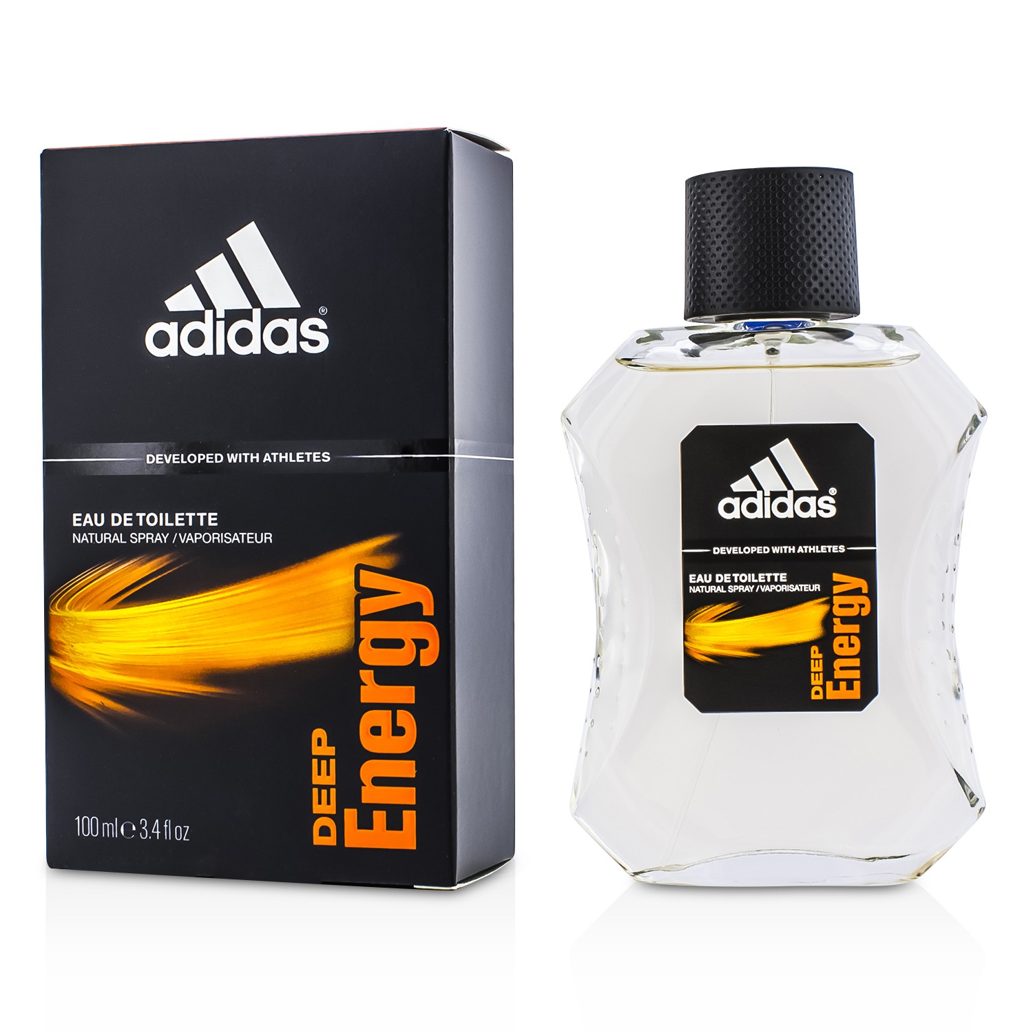 Adidas สเปรย์น้ำหอม Deep Energy EDT 100ml/3.4oz