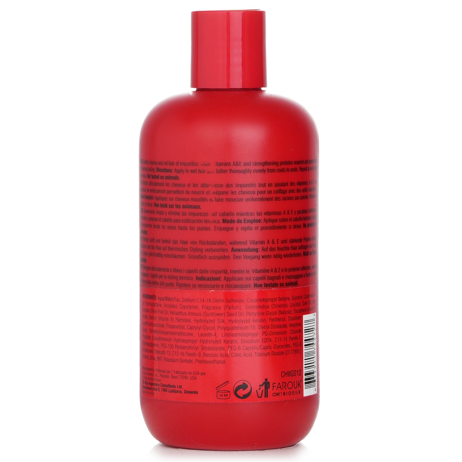 CHI CHI44 Iron Guard Термальный Защитный Шампунь 355ml/12oz