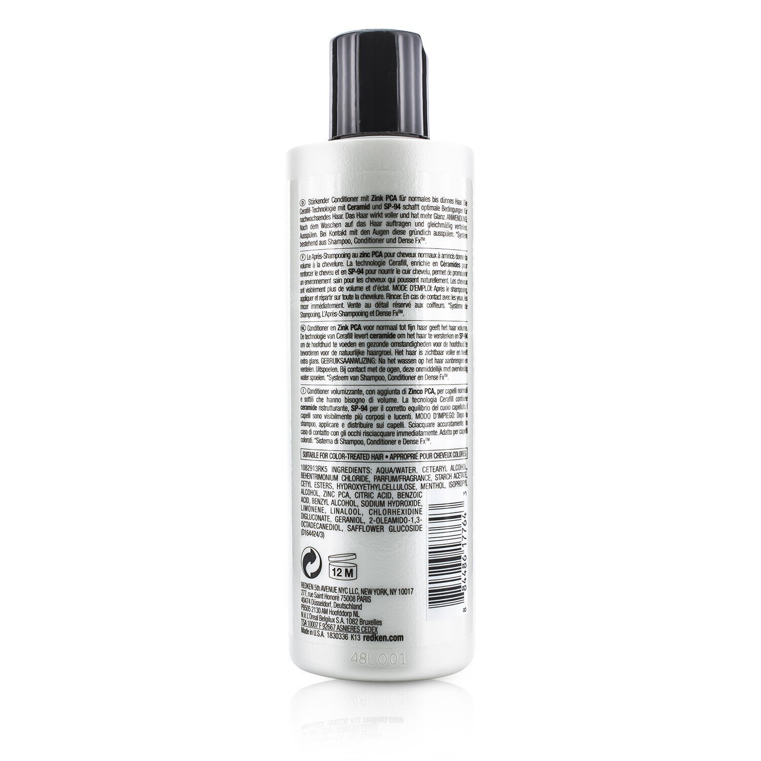 Redken Cerafill Defy Thickening Conditioner (For Normal to Thin Hair) 245ml/8.3oz