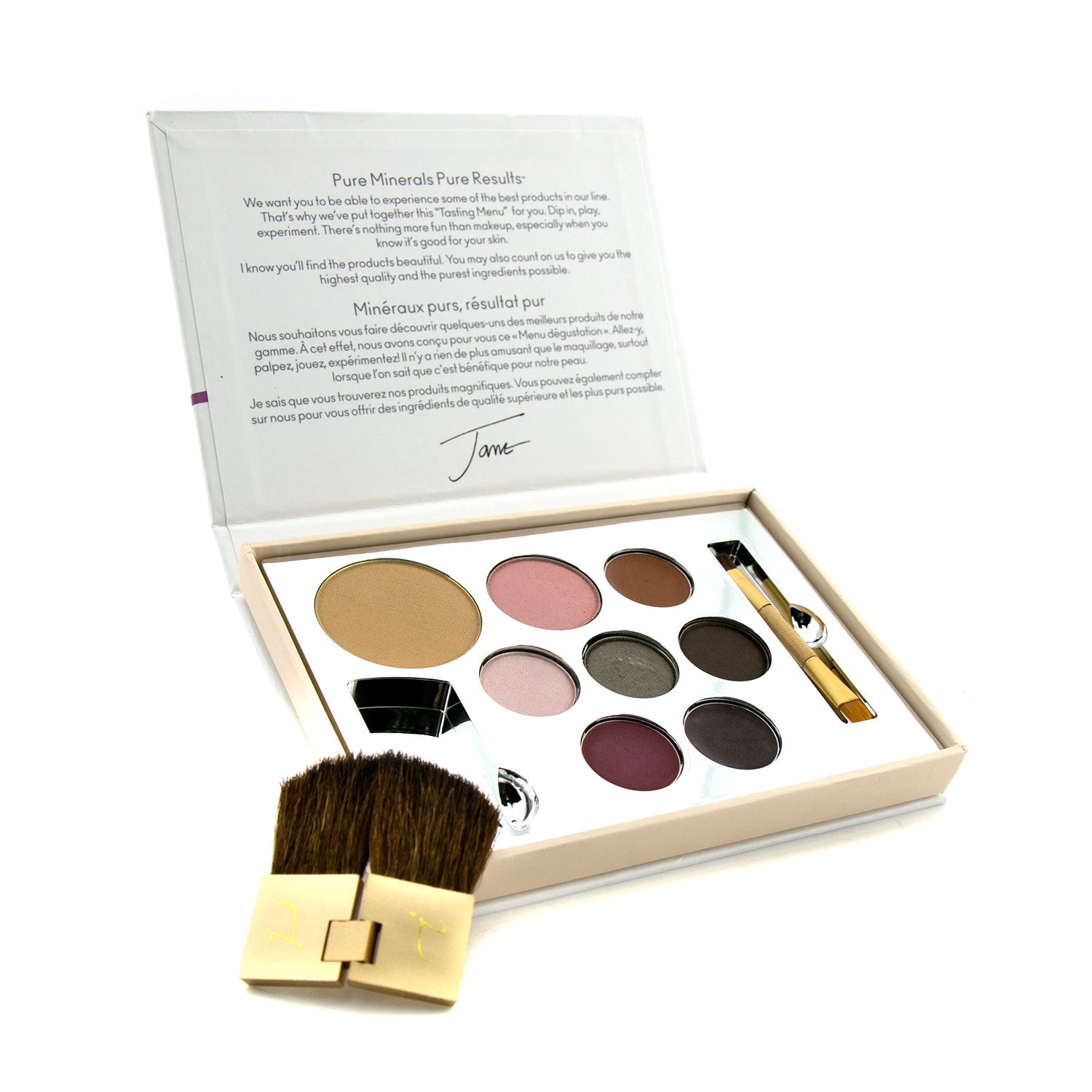 Jane Iredale Sada dekorativní kosmetiky Color Sample Kit – středně tmavý (1x kompaktní make Picture Color