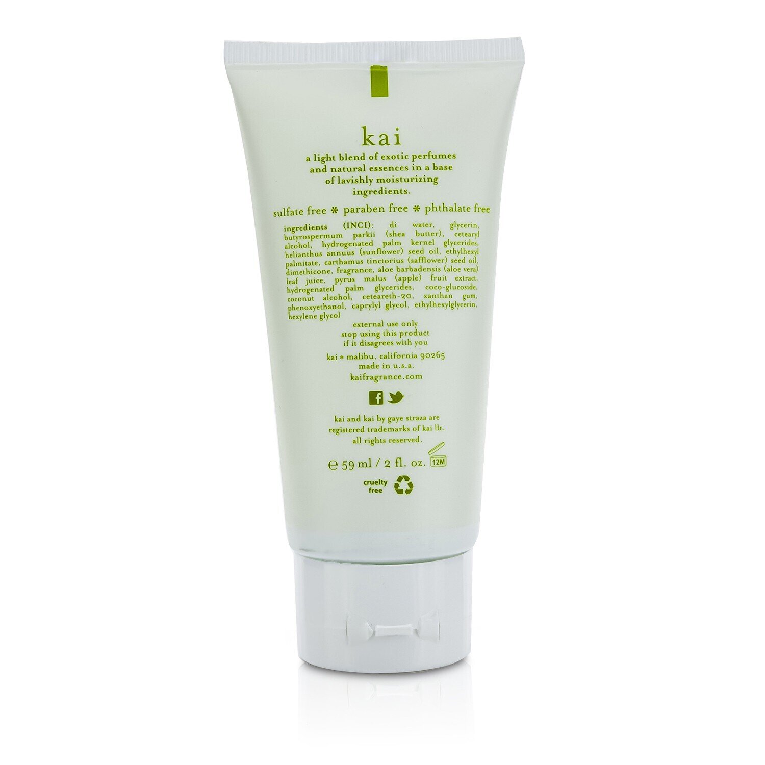 Kai Hand Cream 59ml/2oz