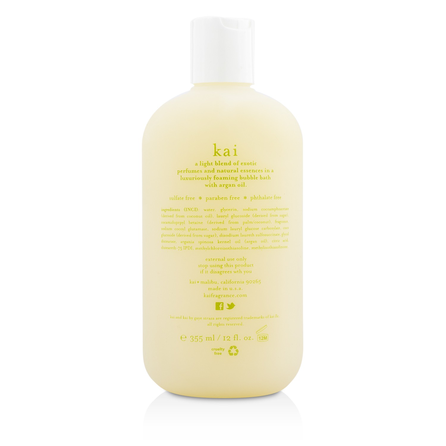 Kai 泡泡沐浴乳 Bathing Bubbles 355ml/12oz