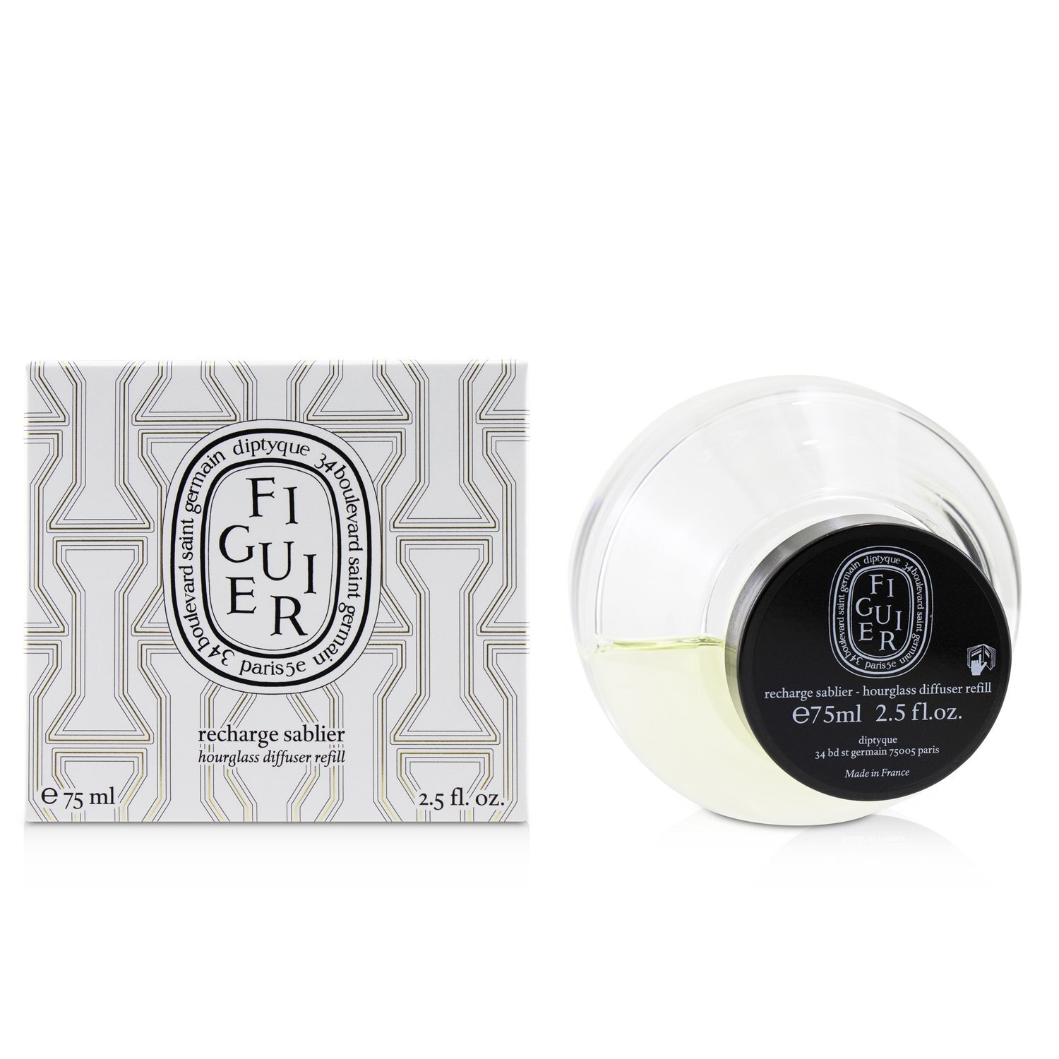 Diptyque Hourglass diffuzor utántöltő - Figuier 75ml/2.5oz