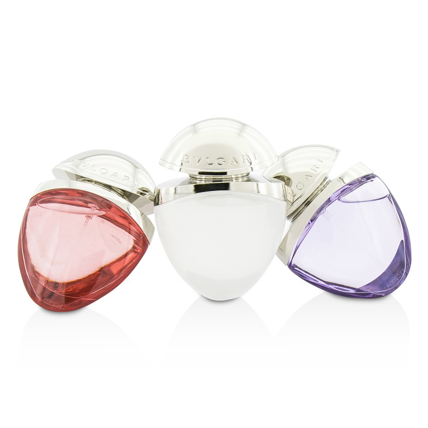 Bvlgari Omnia The Jewel Charms Collection Coffret: Omnia Crystalline + Omnia Coral + Omnia Amethyste 3x15ml/0.5oz