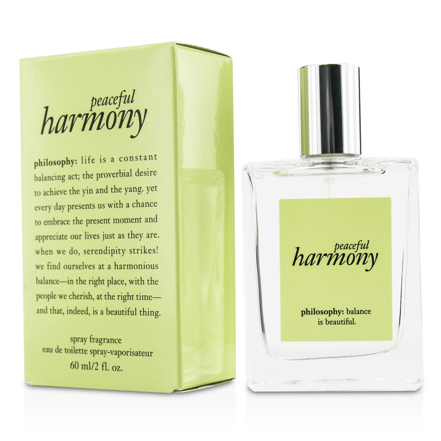 Philosophy Peaceful Harmony Fragrance Spray. 60ml/2oz