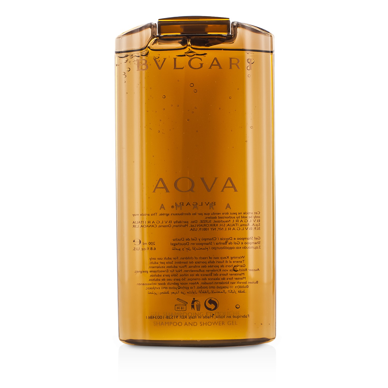 Bvlgari Aqva Amara Shampoo & Shower Gel 200ml/6.7oz