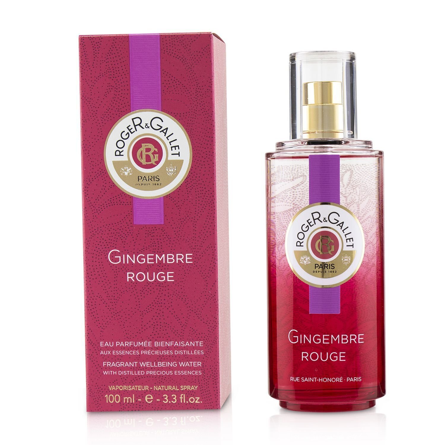 Roger & Gallet Gingembre Rouge Fragrant Water Spray 100ml/3.3oz