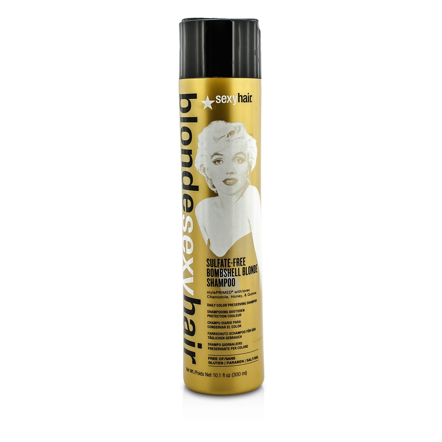 Sexy Hair Concepts Blonde Sexy Hair Sulfate-Free Bombshell Blonde Shampoo (daglig fargebevaring) 300ml/10.1oz