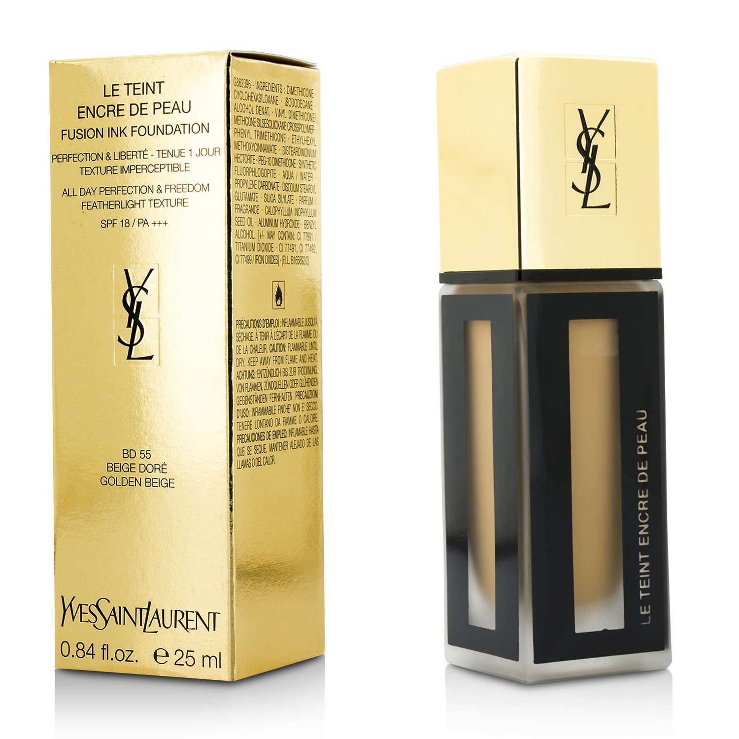 Yves Saint Laurent Le Teint Encre De Peau Fusion Ink Основа SPF18 25ml/0.84oz