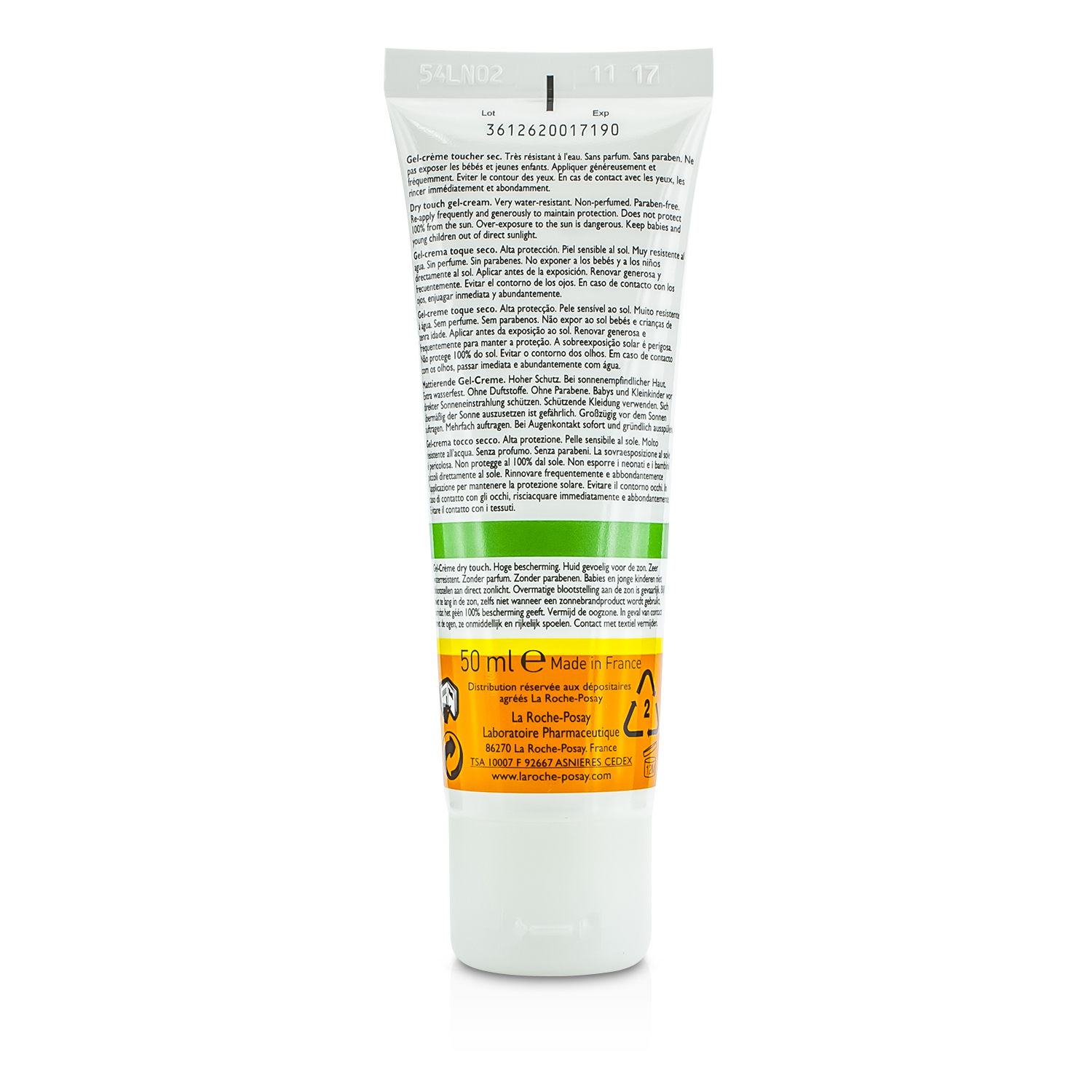 La Roche Posay Anthelios 30 Dry Touch Gel-Cream SPF30 - For Sun-Sensitive Skin 50ml/1.69oz