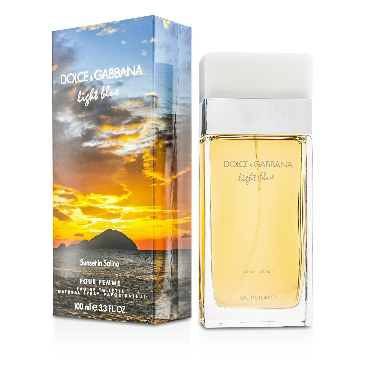 Dolce & Gabbana Light Blue Sunset In Salina ماء تواليت سبراي (كمية محدودة) 100ml/3.3oz