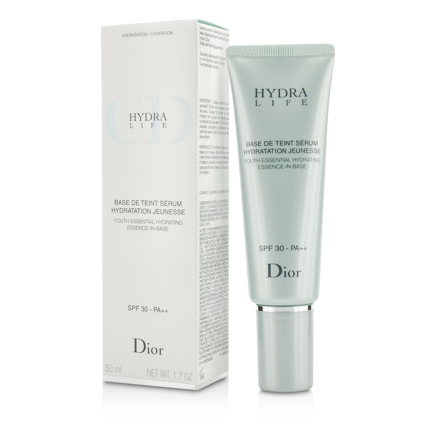 Christian Dior Hydra Life Youth Essential Hydrating Essence-In-Base SPF 30 PA++ 50ml/1.7oz