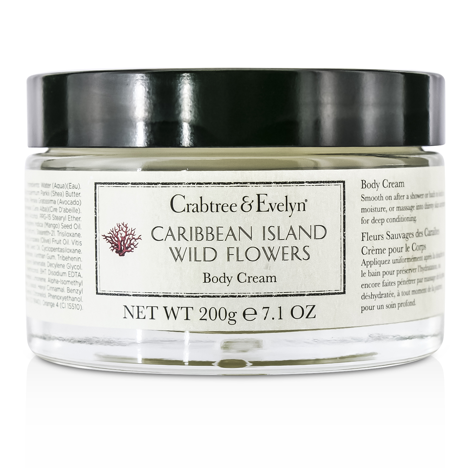 Crabtree & Evelyn Caribbean Island Wild Flowers Body Cream 200g/7.1oz