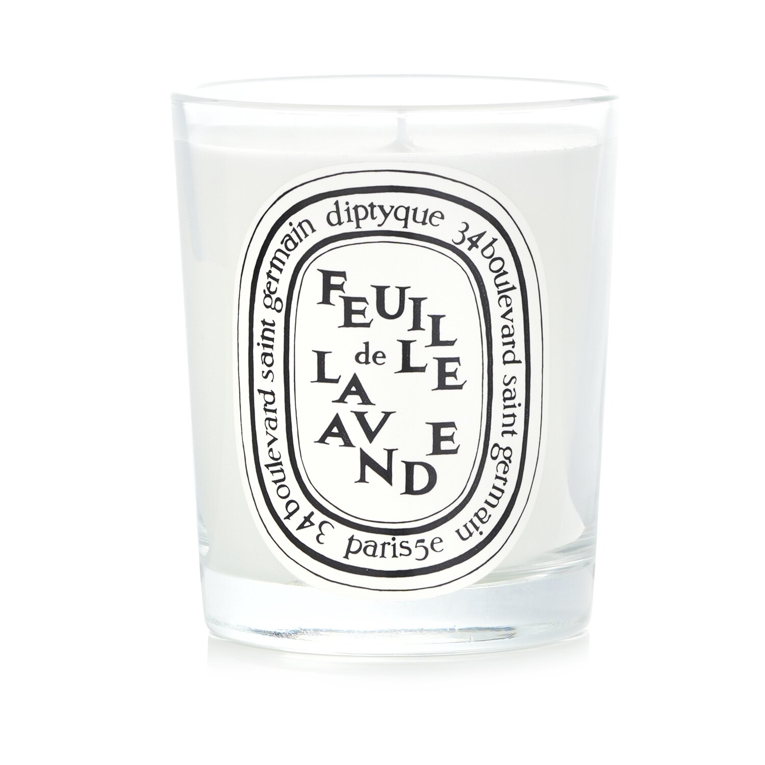 Diptyque Ароматна Свещ - Feuille De Lavande (Лавандулови Листа) 190g/6.5oz