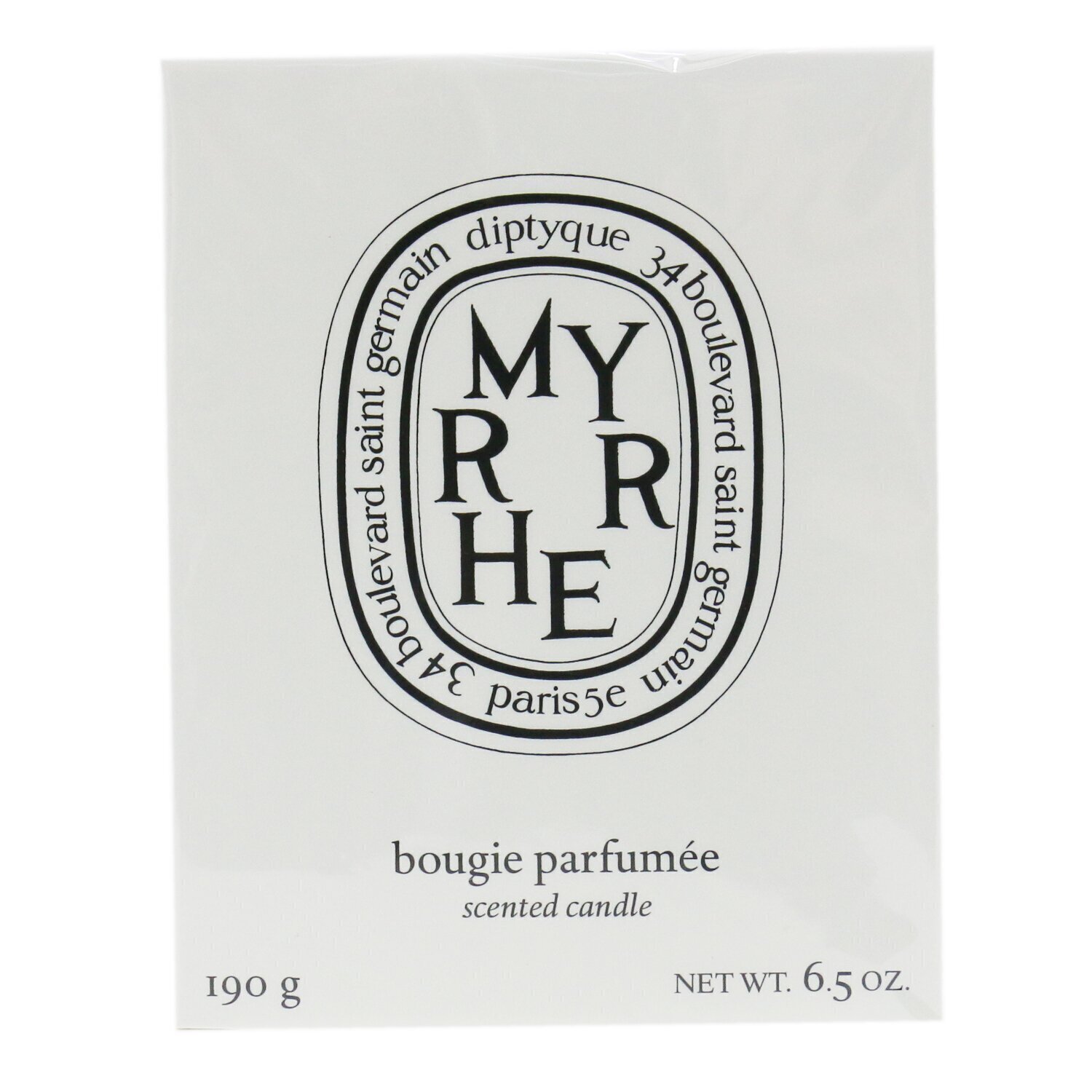 Diptyque เทียนหอม Scented Candle - Myrrhe (Myrrh) 190g/6.5oz