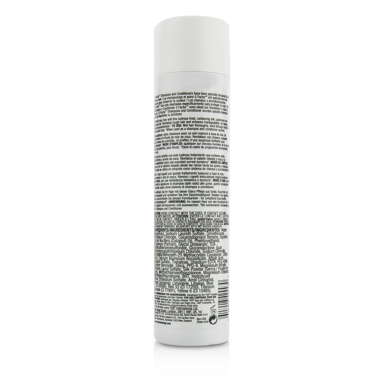 Tigi Šampon pro vyhlazení a lesk S Factor Smoothing Lusterizer Shampoo (pro vzpurné a krepaté vlasy) 250ml/8.5oz