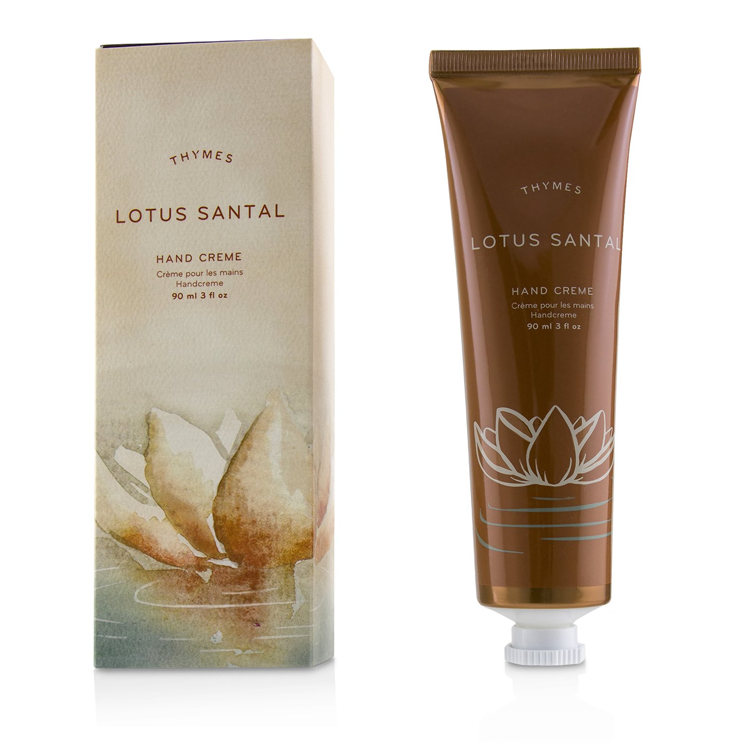 Thymes Lotus Santal Hand Cream 90ml/3oz