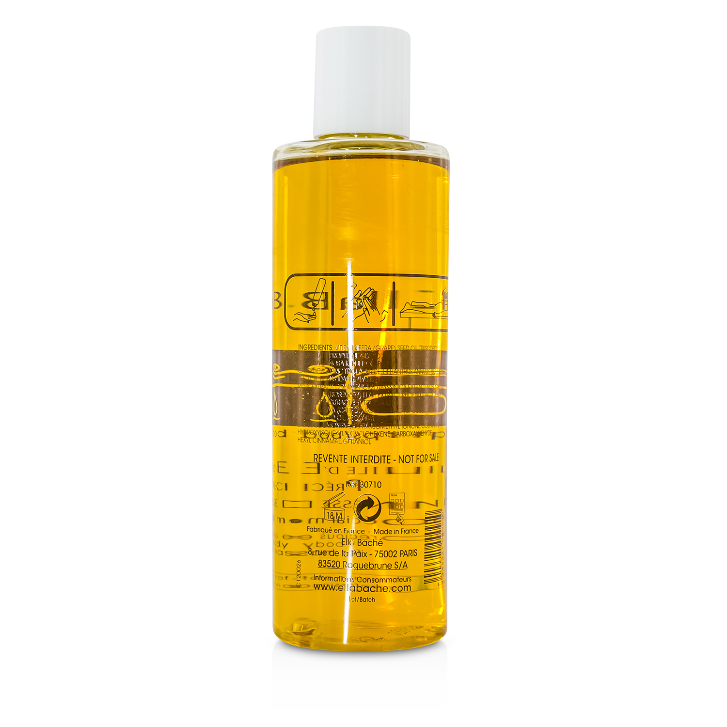 Ella Bache Precious Elements Body Oil for Massage (Salon Size) 250ml/8.45oz