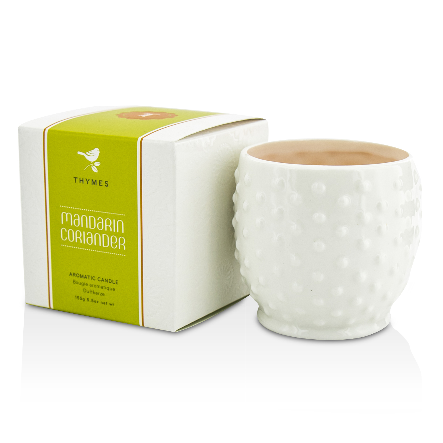 타임 Thymes Aromatic Candle - Mandarin Coriander 155g/5.5oz