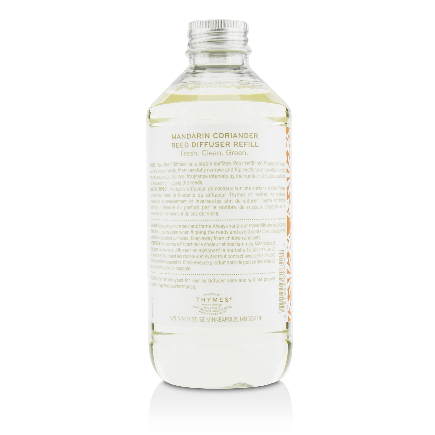 Thymes Tuoksuöljysomiste Täyttöpakkaus - Mandariini Korianteri 230ml/7.75oz