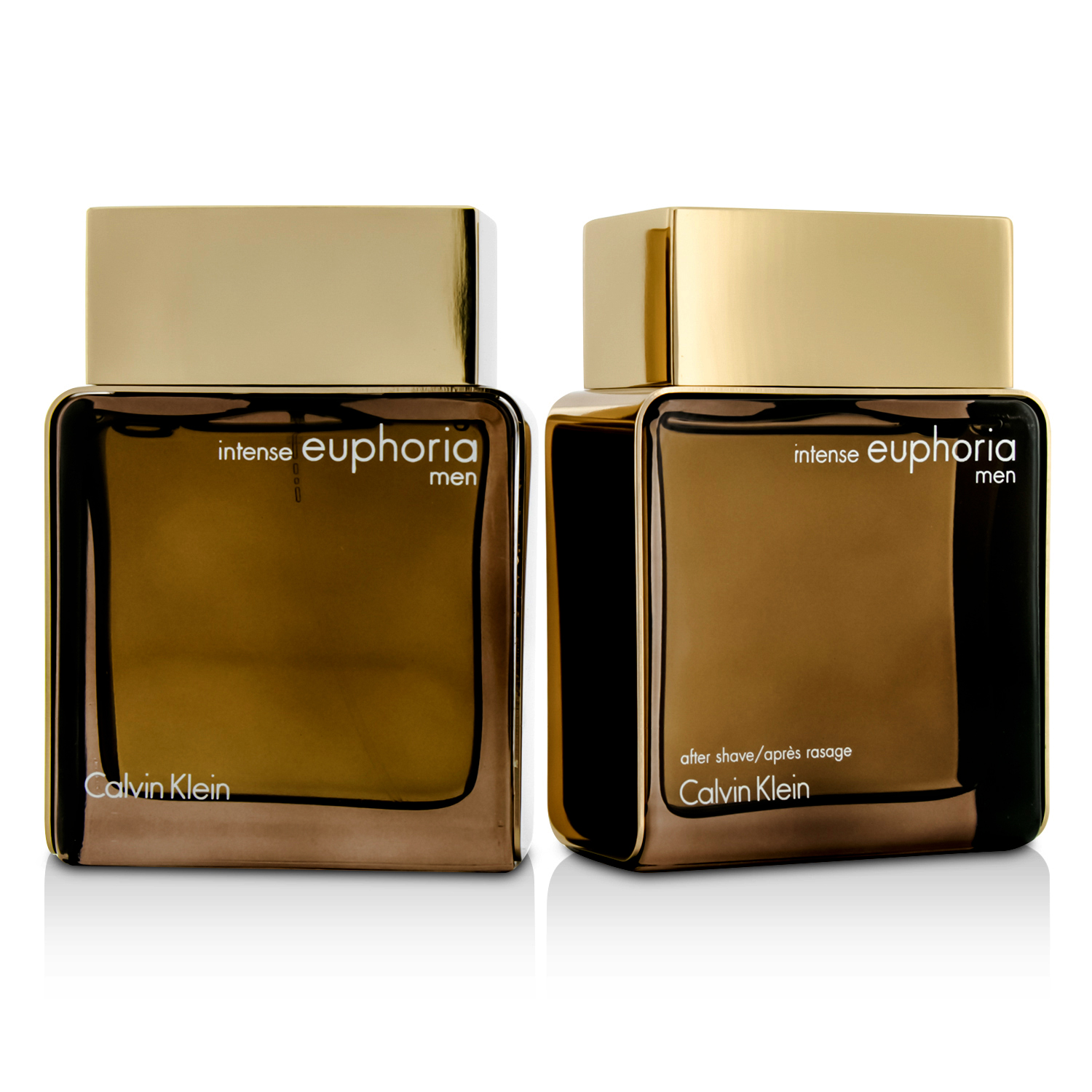 Calvin Klein Euphoria Intense Coffret: Eau De Toilette Spray 100ml/3.4oz + After Shave 100ml/3.4oz 2pcs