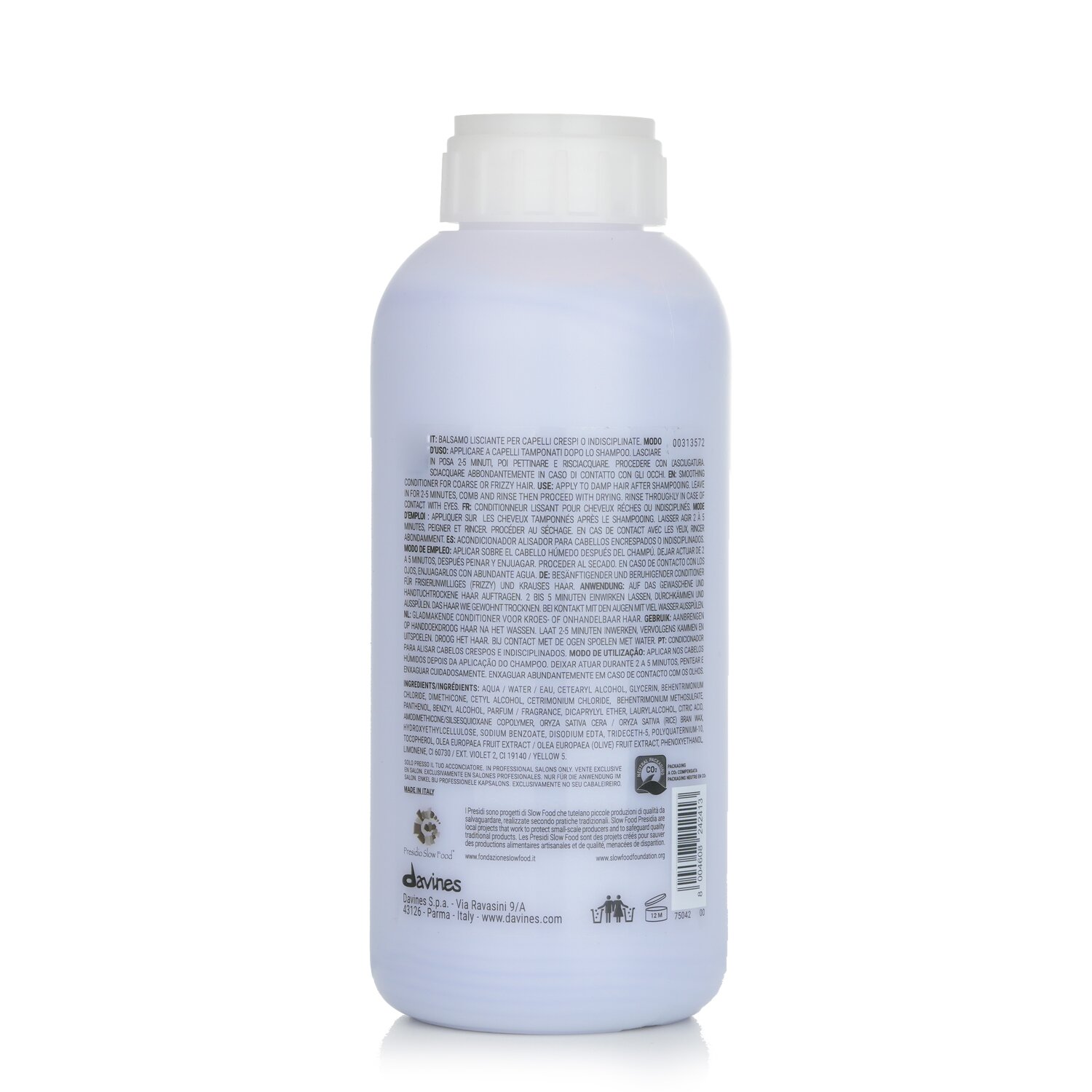 Davines Love Conditioner (Lovely Smoothing Conditioner For Coarse or Frizzy Hair) 1000ml/33.8oz