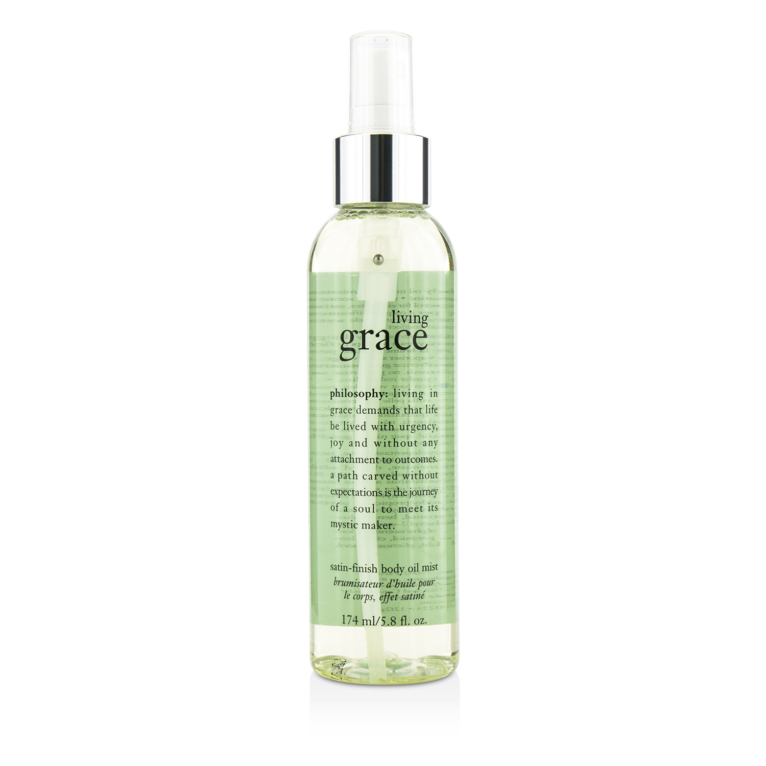 フィロソフィー Philosophy Living Grace Satin-Finish Body Oil Mist 174ml/5.8oz