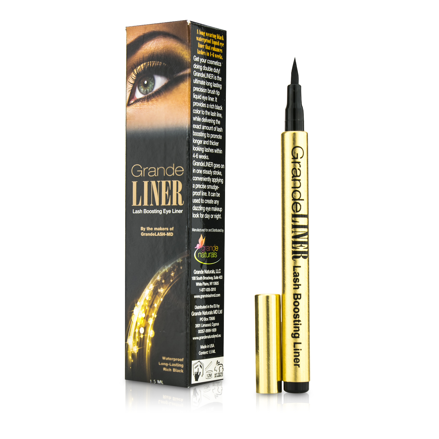 Grande Cosmetics (GrandeLash) GrandeLiner Lash Boosting Eye Liner 1.5ml/0.05oz