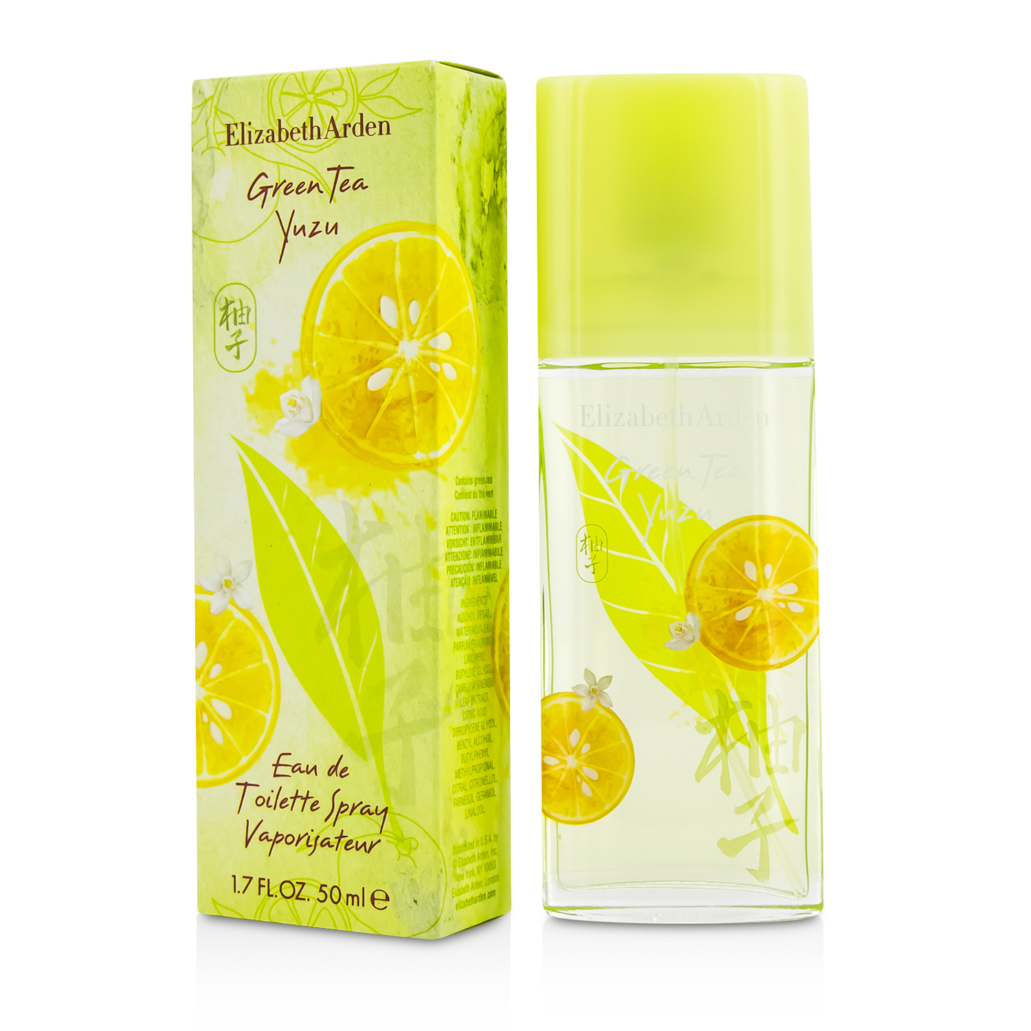 Elizabeth Arden Green Tea Yuzu ماء تواليت بخاخ 50ml/1.7oz