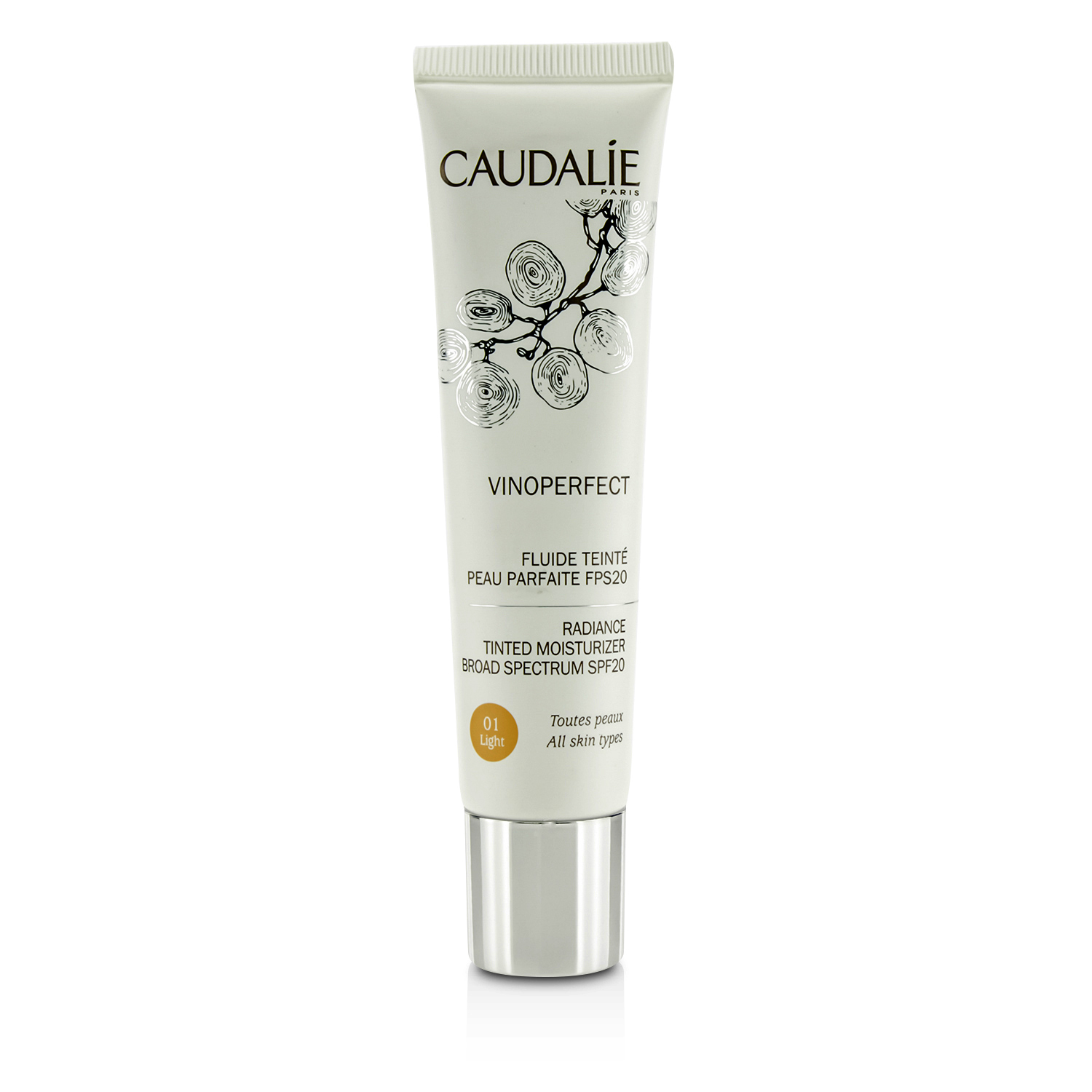 欧缇丽 Caudalie 臻美焕白润色乳SPF20 40ml/1.3oz